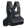 Adjustable Weighted Vest, 11-20lb Weight Vest with 6 Ironsand Weights and Reflective Stripe, Body Weight Vest Exercise Set for Men Women
