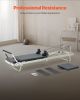 VEVOR Foldable Pilates Reformer, Pilates Workout Machine for Home Gym Studio Use, Pilates Bed with Dual Resistance- Spring & Cord