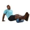 Athletic Works High-Density Foam Roller, 13" Length, Blue/Black – Compact Muscle Recovery Tool for Flexibility and Tension Relief